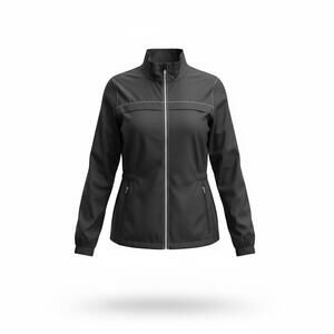 Cutter & Buck CB WeatherTec Jacket Wmn’s Med Black Windbreaker Golf Lightweight